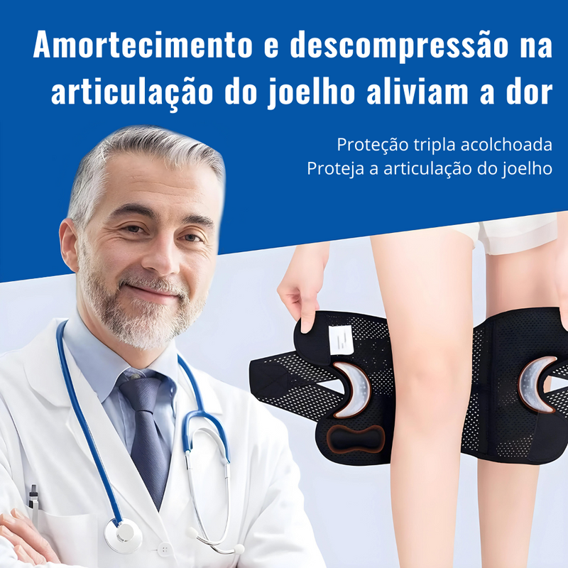 Joelheira Pro Flex - O Suporte Ideal para Suas Articulações, Unindo Conforto e Performance