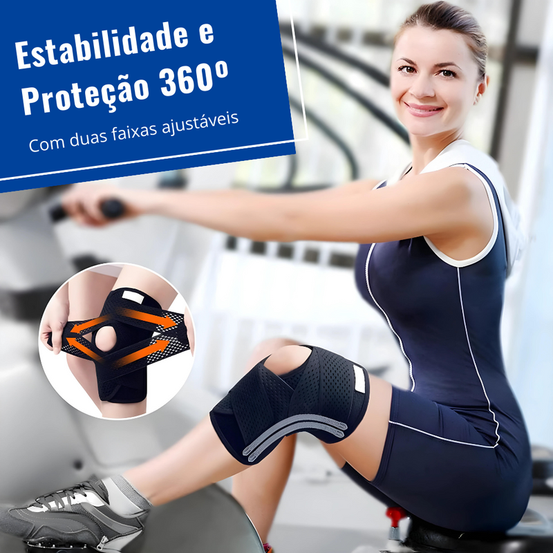 Joelheira Pro Flex - O Suporte Ideal para Suas Articulações, Unindo Conforto e Performance