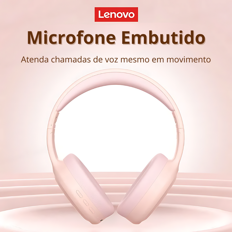 Fone de Ouvido Lenovo TH30 Wireless Headphones -  Bluetooth 5.3