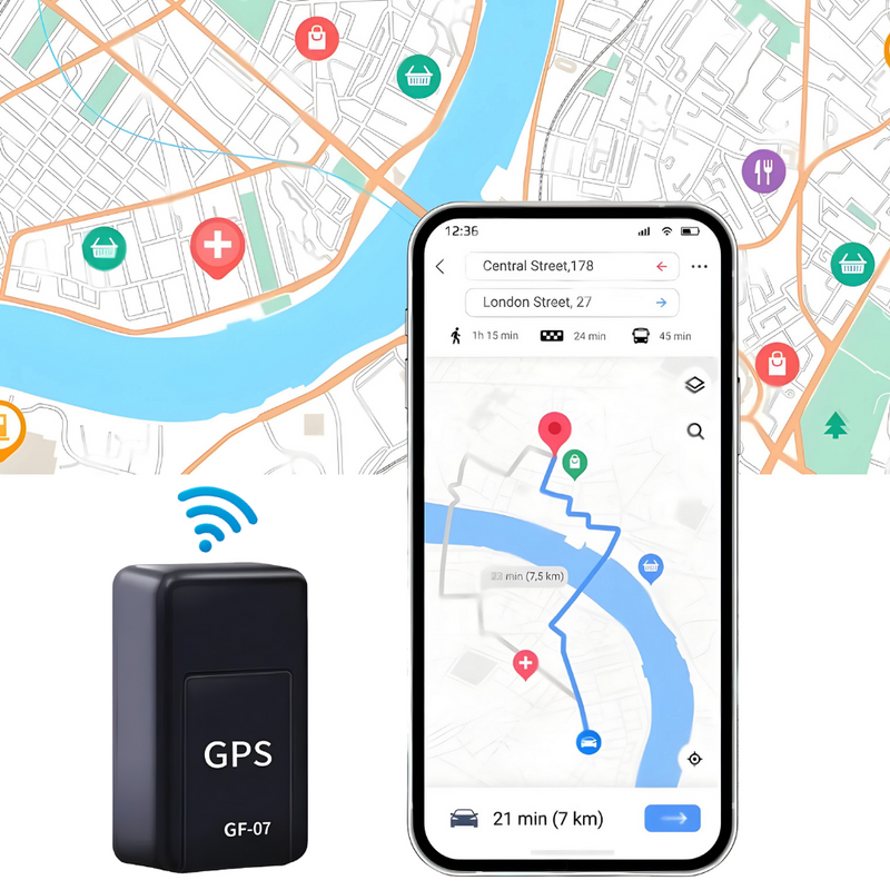 Mini Rastreador GPS Multiuso - SecureGuard