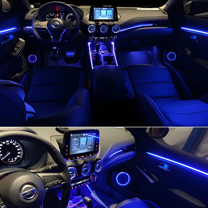 Tira de Fibra Óptica LED para Carro - LEDStrip