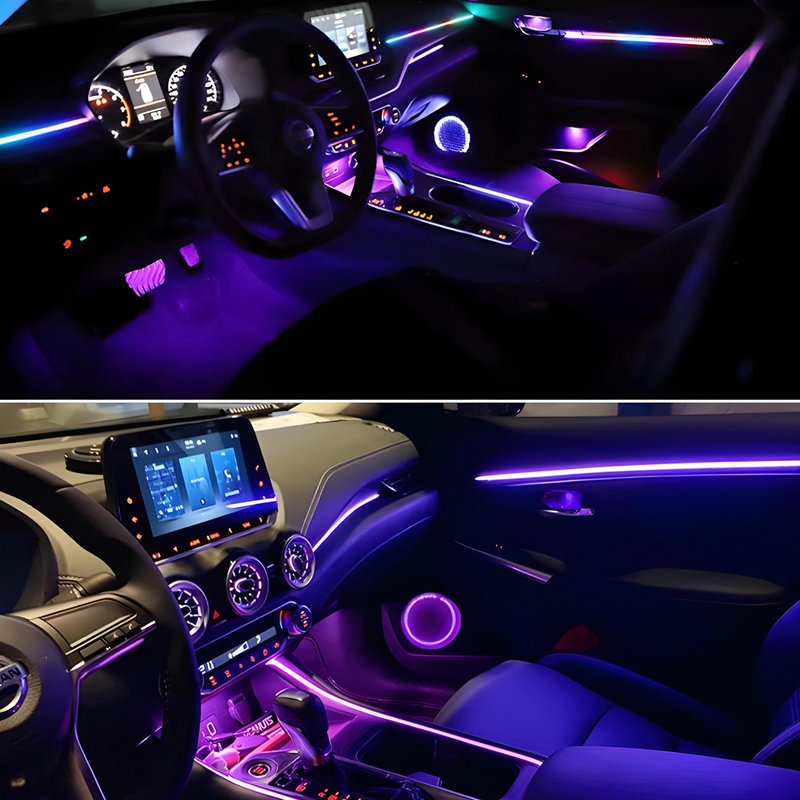 Tira de Fibra Óptica LED para Carro - LEDStrip