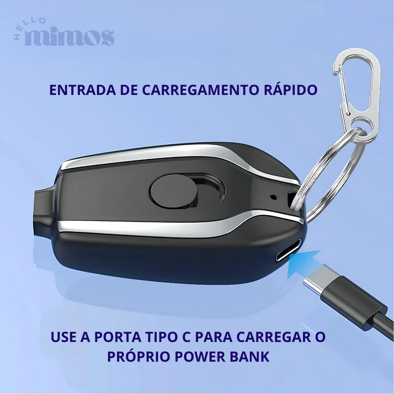 Chaveiro Carregador Portátil  - Pocket Charger