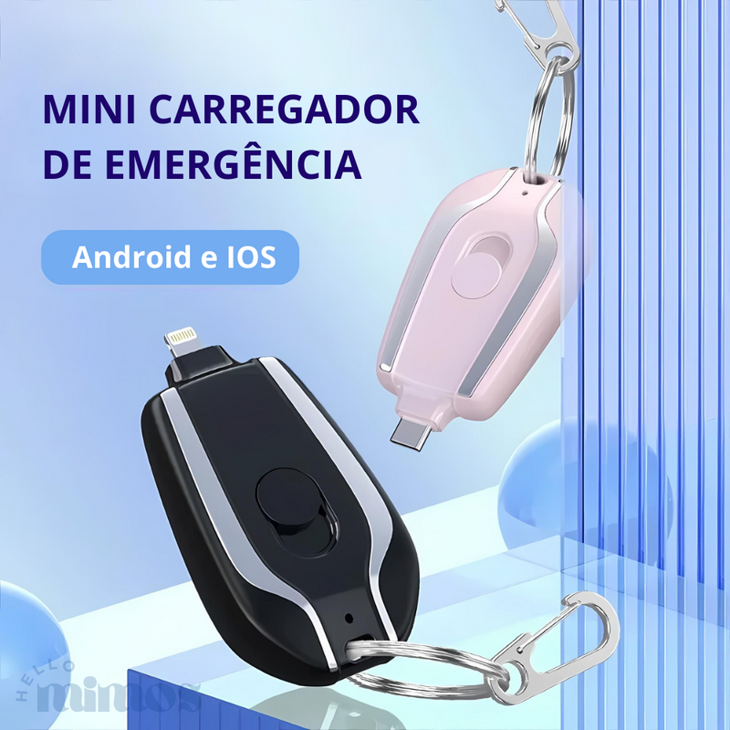 Chaveiro Carregador Portátil  - Pocket Charger