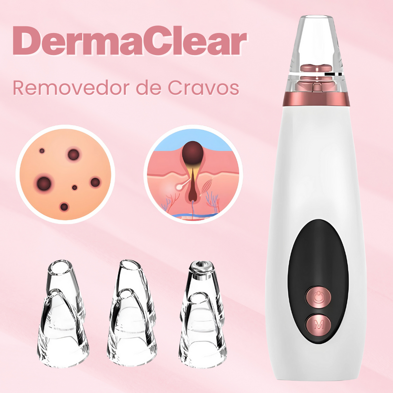 Removedor de Cravos e Espinhas Elétrico - DermaClear®