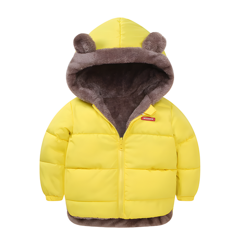 Casaco Infantil Dupla Face com Capuz - CozyBear