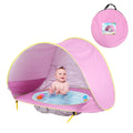 Safe Splash - Tenda Portátil e Piscina Infantil com Proteção UV