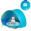 Safe Splash - Tenda Portátil e Piscina Infantil com Proteção UV